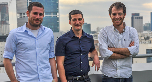 Indegy&#39;s co-founders Ido Trivizki, Mille Gandelsman, and Barak Perelman. Photo: Indegy