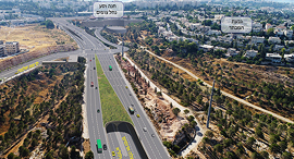 הדמיית פרויקט המנהרות בגבעה הצרפתית זירת הנדל"ן, הדמיה: צוות תוכנית אב לתחבורה ירושלים הדמיית פרויקט המנהרות בגבעה הצרפתית זירת הנדל"ן, הדמיה: צוות תוכנית אב לתחבורה ירושלים