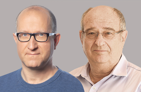 מימין נשיא הטכניון פרופ' פרץ לביא ופרופ' אלי בן ששון מימין נשיא הטכניון פרופ' פרץ לביא ופרופ' אלי בן ששון