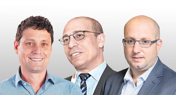מימין: תמיר כהן, אייל לפידות וגל סטאל מימין: תמיר כהן, אייל לפידות וגל סטאל