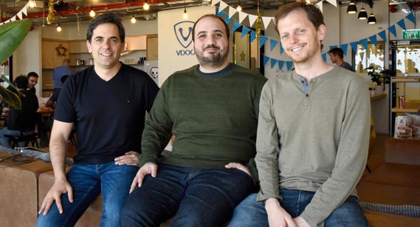 VDOO founders Netanel Davidi (left), Asaf Karas, Uri Alter. Photo: VDOO
