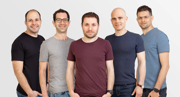 Lightricks' founders Zeev Farbman, Amit Goldstein, Itai Tsiddon, Nir Pochter, Yaron Inger. Photo: PR Lightricks' founders Zeev Farbman, Amit Goldstein, Itai Tsiddon, Nir Pochter, Yaron Inger. Photo: PR