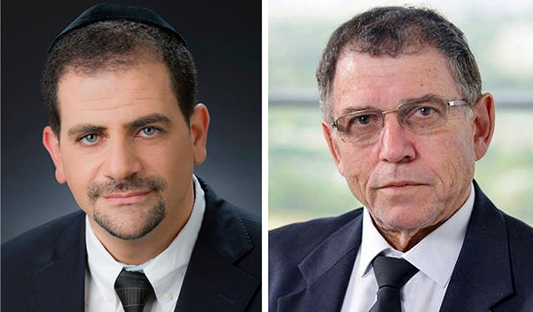 ראשי סיעת "אמונה במשפט". מימין: עו"ד יצחק נטוביץ ועו"ד יוסף ויצמן ראשי סיעת "אמונה במשפט". מימין: עו"ד יצחק נטוביץ ועו"ד יוסף ויצמן
