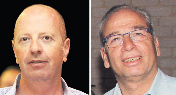 מימין: מנכ"ל טרה הנכנס יהודה פורטה והמנכ"ל היוצא טל רבן. יעבור לתפקיד אחראי על פיתוח עסקי וחדשנות מימין: מנכ"ל טרה הנכנס יהודה פורטה והמנכ"ל היוצא טל רבן. יעבור לתפקיד אחראי על פיתוח עסקי וחדשנות
