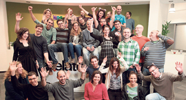 Israeli tech workers celebrating an exit (illustration). Photo: Amit Sha
