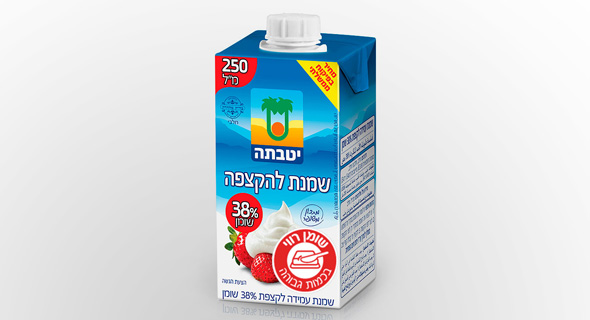 שמנת מתוקה 38% של יטבתה שמנת מתוקה 38% של יטבתה