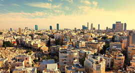 תל אביב מלמעלה בניינים זירת הנדלן, צילום: שאטרסטוק תל אביב מלמעלה בניינים זירת הנדלן, צילום: שאטרסטוק