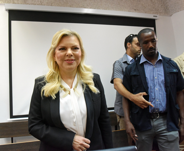 שרה נתניהו אתמול בביהמ"ש שרה נתניהו אתמול בביהמ"ש