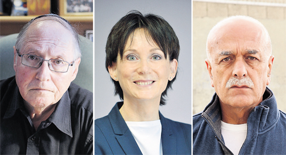 מימין: תא”ל במילואים אמל אסעד, פרופ’ סוזי נבות, והמשנה לנשיאת בית המשפט העליון לשעבר השופט אליקים מימין: תא”ל במילואים אמל אסעד, פרופ’ סוזי נבות, והמשנה לנשיאת בית המשפט העליון לשעבר השופט אליקים