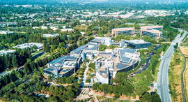 מטה גוגל ב מאונטן וויו עמק הסיליקון, צילום: שאטרסטוק