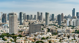 תל אביב מבט מעל זירת הנדלן, צילום: Shutterstock תל אביב מבט מעל זירת הנדלן, צילום: Shutterstock