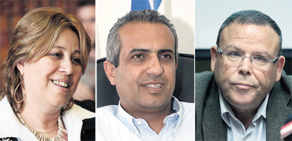 יו”ר ההסתדרות הכללית ארנון בר־דוד, יו”ר ההסתדרות הלאומית יואב שמחי ושופטת ביה"ד הארצי ורדה וירט-לבנה יו”ר ההסתדרות הכללית ארנון בר־דוד, יו”ר ההסתדרות הלאומית יואב שמחי ושופטת ביה"ד הארצי ורדה וירט-לבנה