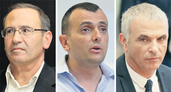 שר האוצר משה כחלון, מנכ"ל משרדו שי באב"ד והחשב הכללי רוני חזקיהו שר האוצר משה כחלון, מנכ"ל משרדו שי באב"ד והחשב הכללי רוני חזקיהו