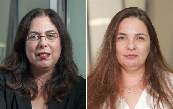 מימין: עו"ד ציפי גז ועו"ד אילנה ליפסקר־מודעי, מחלקת החקירות של רשות ני"ע מימין: עו"ד ציפי גז ועו"ד אילנה ליפסקר־מודעי, מחלקת החקירות של רשות ני"ע
