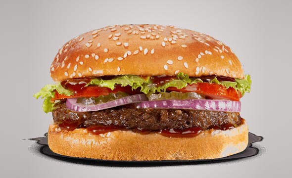 ההמבורגר הטבעוני ההמבורגר הטבעוני