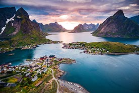 פוטו מקומות קרים בקיץ אלסקה נורווגיה, צילום: שאטרסטוק