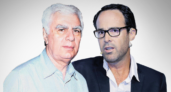 מימין: ליאון אביגד וג'ורג' חורש. בתוך עשור ערך הנכס שילש את עצמו מימין: ליאון אביגד וג'ורג' חורש. בתוך עשור ערך הנכס שילש את עצמו