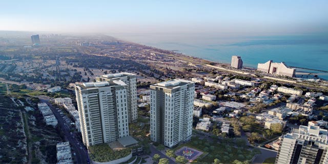 נווה דוד: התקבל היתר הבנייה למגדל הראשון בפרויקט אלמוג כרמל מערב
