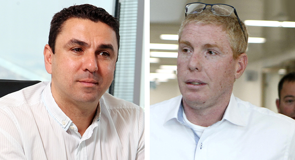 מימין: רונן גינצבורג, מנכ"ל דניה סיבוס, וגבי מגנזי בעלים של קבוצת מגנזי מימין: רונן גינצבורג, מנכ"ל דניה סיבוס, וגבי מגנזי בעלים של קבוצת מגנזי