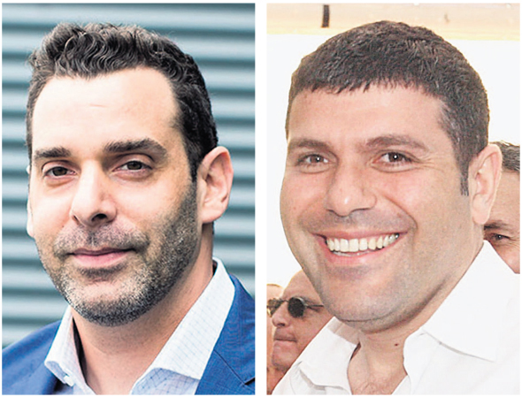 SentinelOne CEO Tomer Weingarten (left), Teddy Sagi. SentinelOne CEO Tomer Weingarten (left), Teddy Sagi.