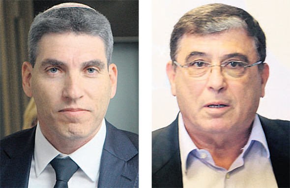 מימין: מנכ"ל חלל תקשורת דוד פולק, הנאמן של חלל תקשורת עו"ד חגי אולמן מימין: מנכ"ל חלל תקשורת דוד פולק, הנאמן של חלל תקשורת עו"ד חגי אולמן