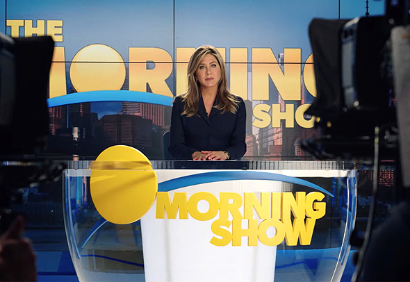 אניסטון ב-the Morning Show אניסטון ב-the Morning Show