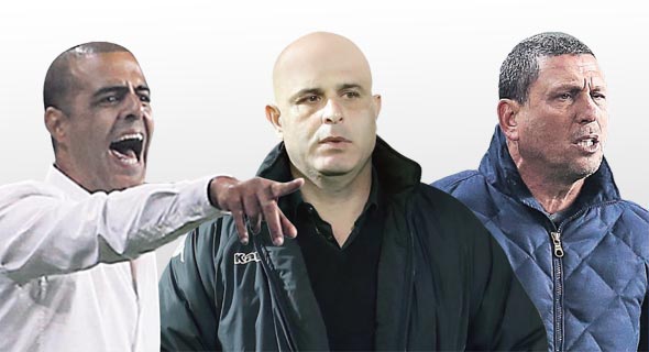 מימין ניר קלינגר יוסי אבוקסיס וגיא לוזון מימין ניר קלינגר יוסי אבוקסיס וגיא לוזון