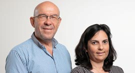 עמוס בנצור ולימור טרסי חן, צילום: ענר גרין