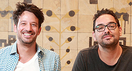 אסף ליס (מימין) ואלון פרידמן ב"מגרב", צילום: אוראל כהן