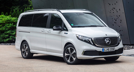 מרצדס EQV מיניוואן. חשמלית מסוג אחר