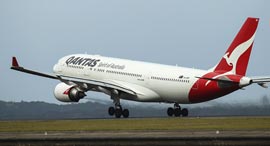 חברת תעופה קוואנטס אוסטרליה טיסות ארוכות Qantas, צילום: בלומברג
