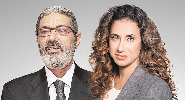 מימין: טל גרנות גולדשטיין וחזי בצלאל. הגיעו לתוצאות שונות מימין: טל גרנות גולדשטיין וחזי בצלאל. הגיעו לתוצאות שונות
