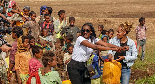 טהוניה ומשפחתה באתיופיה 