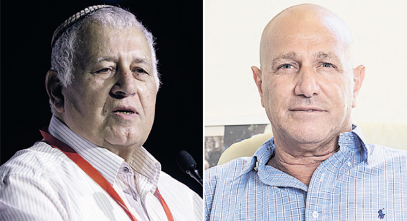 מימין: מנכ"ל בז"ן שלומי בסון ויו"ר בז"ן עובדיה עלי מימין: מנכ"ל בז"ן שלומי בסון ויו"ר בז"ן עובדיה עלי