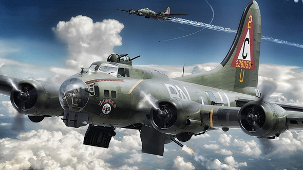 מפציץ B17, כמותו הפעילה היחידה של קאסל במלחמת העולם השנייה מפציץ B17, כמותו הפעילה היחידה של קאסל במלחמת העולם השנייה