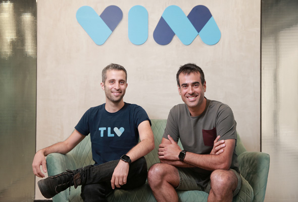 Vim co-founders Oron Afek (right) and Asaf David. Photo: Orel Cohen Vim co-founders Oron Afek (right) and Asaf David. Photo: Orel Cohen