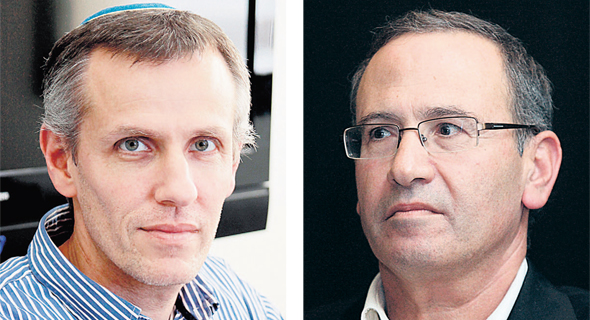 מימין: החשב הכללי באוצר רוני חזקיהו ומנהל רשות החברות הממשלתיות ינקי קוינט מימין: החשב הכללי באוצר רוני חזקיהו ומנהל רשות החברות הממשלתיות ינקי קוינט
