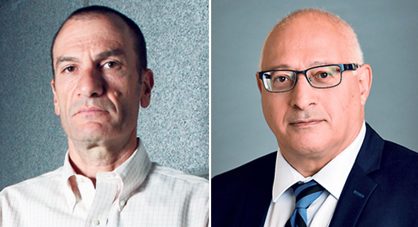 מימין: מנכ"ל מור השקעות יוסי לוי ויו"ר דירקטוריון לידר השקעות צחי אפלויג מימין: מנכ"ל מור השקעות יוסי לוי ויו"ר דירקטוריון לידר השקעות צחי אפלויג