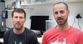 מימין אשחר בן שטרית ו אדם להב מייסדי Redefine Meat, צילום: אבי מועלם