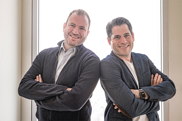 Remagine Ventures&#39; Eze Vidra (left) and Kevin Baxpehler. Photo: Daniel Ryter