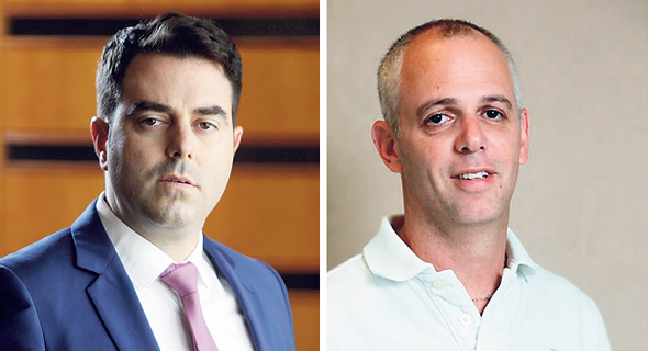 מימין: מנכ"ל אלטשולר שחם גמל ופנסיה יאיר לוינשטיין ומנכ"ל אקסלנס גמל והשתלמות אורי קיסוס. מובילים את טבלת התשואות בשנה החולפת מימין: מנכ"ל אלטשולר שחם גמל ופנסיה יאיר לוינשטיין ומנכ"ל אקסלנס גמל והשתלמות אורי קיסוס. מובילים את טבלת התשואות בשנה החולפת