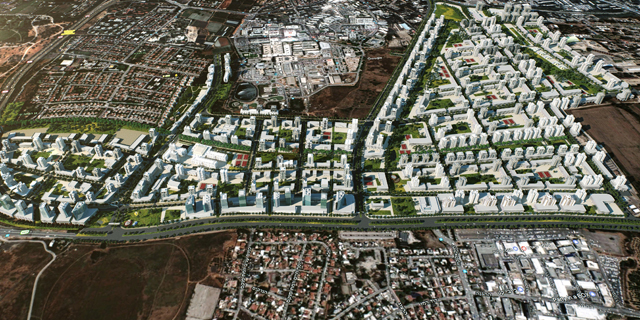 התוכנית לשכונת ענק בר"ג קיבלה אור ירוק