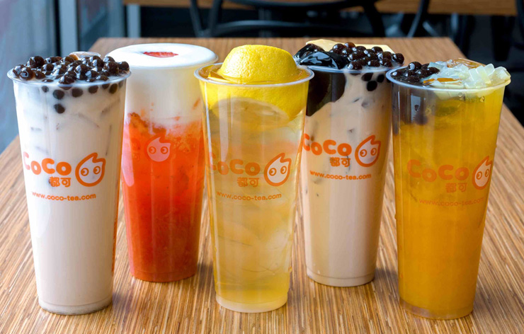 תה בועות של בית התה Coco Fresh Tea & Juice תה בועות של בית התה Coco Fresh Tea & Juice