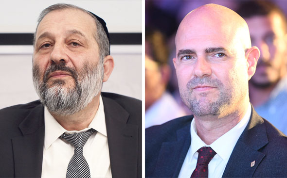 מימין: שר המשפטים אמיר אוחנה שמשרדו אחראי על יישום חוק חופש המידע, ושר הפנים אריה דרעי שמשרדו לא פרסם אף תשובה שנמסרה מימין: שר המשפטים אמיר אוחנה שמשרדו אחראי על יישום חוק חופש המידע, ושר הפנים אריה דרעי שמשרדו לא פרסם אף תשובה שנמסרה