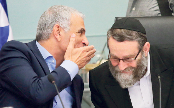 משה גפני ומשה כחלון משה גפני ומשה כחלון