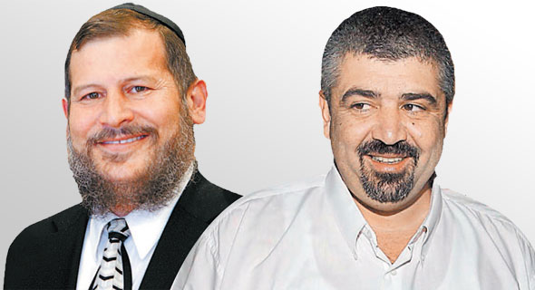 מימין: ראש עיריית בת ים בעבר שלומי לחיאני וראש עיריית ירושלים בעבר בעבר אורי לופוליאנסקי מימין: ראש עיריית בת ים בעבר שלומי לחיאני וראש עיריית ירושלים בעבר בעבר אורי לופוליאנסקי