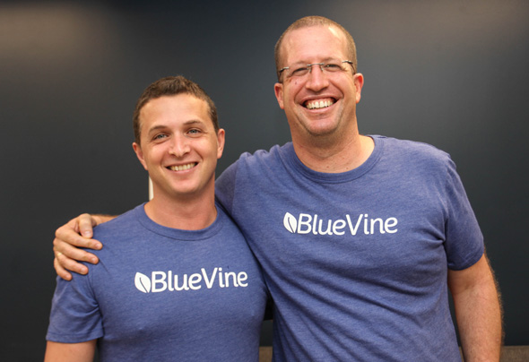BlueVine co-founders Eyal Lifshitz (left) and Nir Klar. Photo: PR