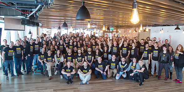 Sisense's Team. Photo: Shir Noyman Sisense's Team. Photo: Shir Noyman