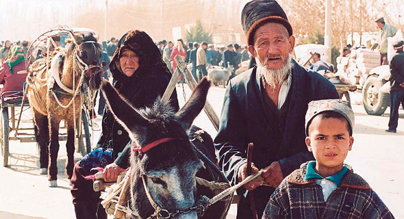 Uighur residents in China. According to Hao Uighur residents in China. According to Hao