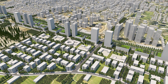 הופקדה תוכנית לשכונת מגורים בת 6,500 יח"ד במזרח רחובות